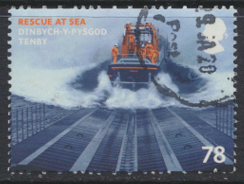 GB SG 2830  SC#2562 Rescue at Sea  Used   see scan / details