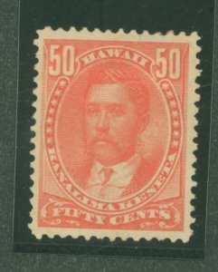 Hawaii #48 Unused Single