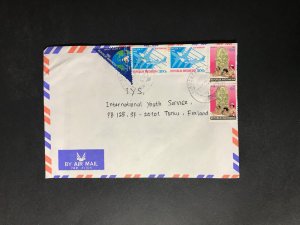 Indonesia #780//B242 Cover to Finland (1970-1999) Cover #5646