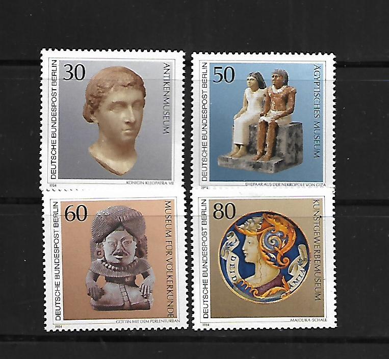 BERLIN, 9N488-9N491, MNH,ANCIENT ARTWORK