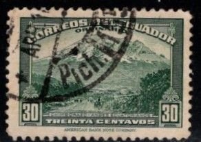 Ecuador -  #407C Mt. Chimborazo - Used