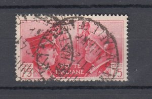 J45990, JL Stamps 1941 italy used #417 hitler