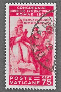 Vatican (1935) - Scott # 44,  Used