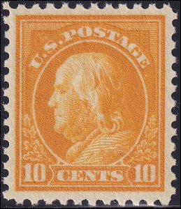 US Scott #510, Crowe Graded 90 Cert, XF, Mint, OG, Never Hinged, SCV $150.