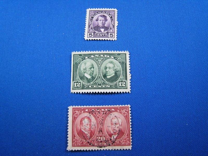 CANADA  SCOTT# 146-148   -  MINT/USED