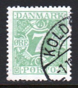 Denmark #J13   used