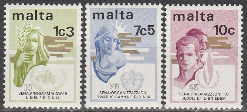 Malta #472-4  MNH VF  (V2981)