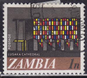 Zambia 39 USED 1968 Lusaka Cathedral