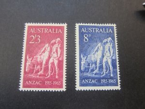 Australia 1965 Sc 386-87 MH