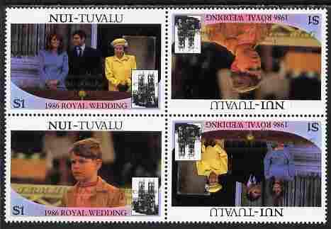 Tuvalu - Nui 1986 Royal Wedding (Andrew & Fergie) $1 ...