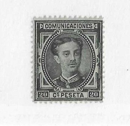 Spain Sc #224  20c OG VF