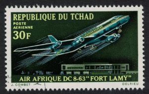 Chad Air Afrique DC-8 Fort Lamy 1970 CTO SG#309