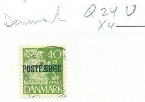 DENMARK #Q24, Used, Scott $32.50