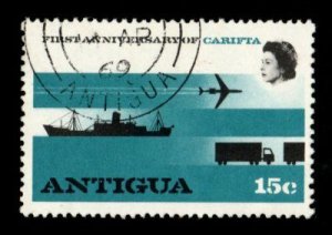 Antigua #218 used