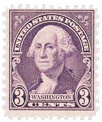 US #720 – 1932 Washington 3c deep violet - MINT OG.