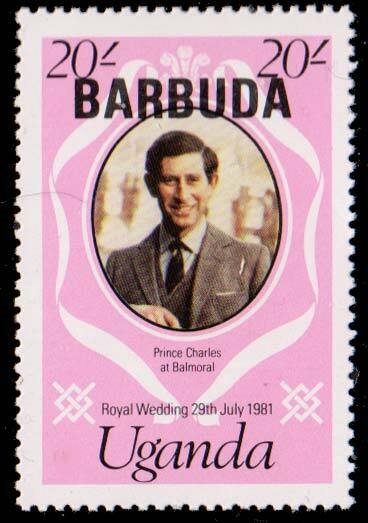 Barbuda Stanley Gibbons 574a Mint never hinged with pencil mark on reverse.