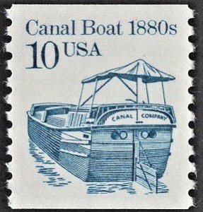 US 2257 MNH VF 10 Cent Canal Boat