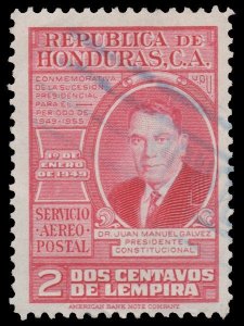 HONDURAS AIRMAIL STAMP 1949. SCOTT: C171. USED. # 2