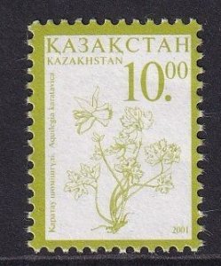 Kazakhstan   #323 MNH 2001  flowers  10te