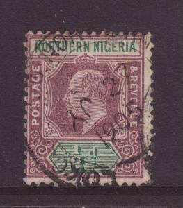 1902 Northern Nigeria ½d With Inverted Month In CDS F/U SG10