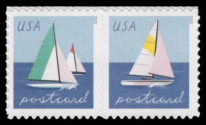 USA 5748a,5747-5748 Mint (NH) Sailboats (Postcard Rate 51c) Pair