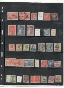 AUSTRALIA COLLECTION ON STOCK SHEET,