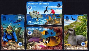 Pitcairn Islands 1998 Scott #492-495 Mint Never Hinged