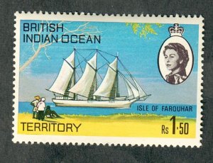 British Indian Ocean Territory #38 MNH single