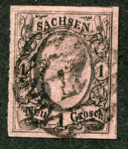 Saxony  Sc.#10 used