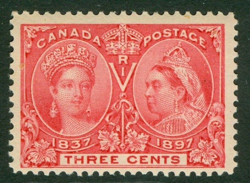 SG 126 Canada 1897. 3c carmine. Unmounted mint CAT £18