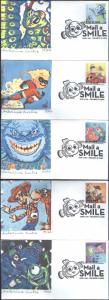 #4677-81 Pixar Films S Curtis FDC Set