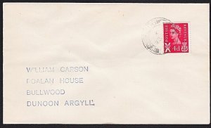 GB SCOTLAND 1970 cover EIGG / ISLE OF cds..................................A9014