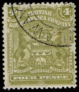 Rhodesia #64 Coat of Arms; Used (0.35)