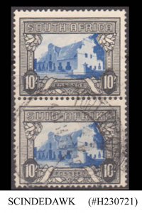 SOUTH AFRICA - 1939 10sh SCOTT#67a - 2V PAIR - USED