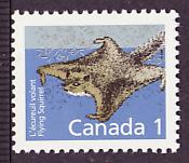 Canada #1155 Flying Squirrel mint single