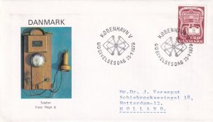 SA25d Denmark 1979 The 100th Anniversary of the Danish Telephone, FDC