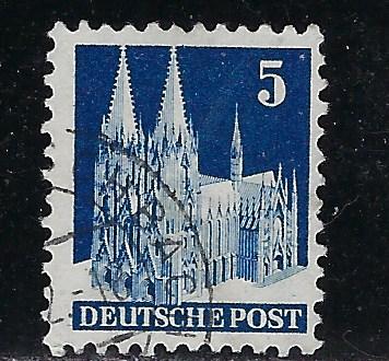 Germany AM Post Scott # 636, used