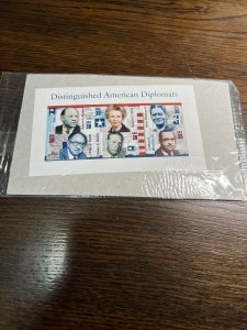 Scott#4076,Distinguished American Diplomats-sheet of 6 Stamps-2006-MNH (NIP)