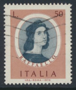 Italy Sc# 1127  Used  Famous Men   see details & scan                      