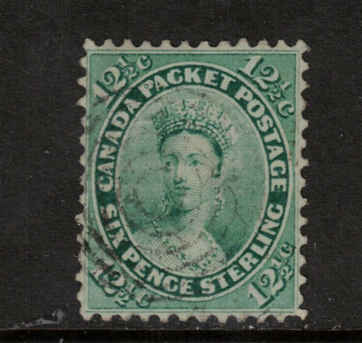 Canada #18 Extra Fine Used & Scarce