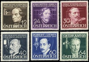 Scott #B146-51 Inventors MNH