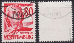 GERMANY Alliiert Franz. Zone [Württemberg] MiNr 0036 ( O/used ) [01] geprüft