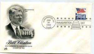 1993 Bill Clinton DC ArtCraft Inauguration Day Cover