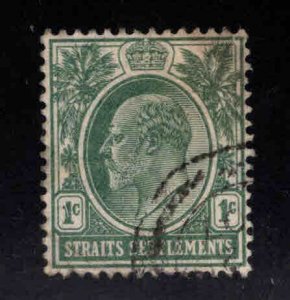 Straits Settlements Scott 109 Used KEVII stamp