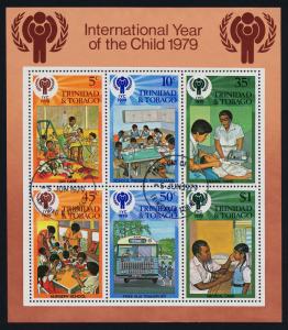 Trinidad & Tobago 307a used - International Year of the Child, Bus, Medicine