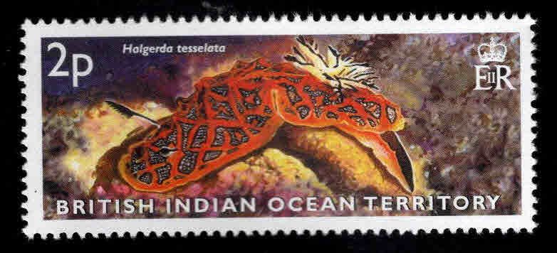 British Indian Ocean Territory BIOT Scott 255 MH* Sea Slug stamp