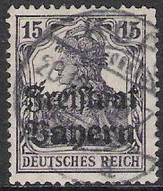 Bavaria #181 Germania Used