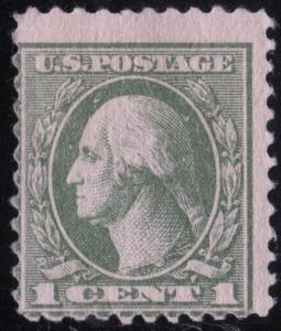 SC#525 1¢ Washington Single (1918) MHR