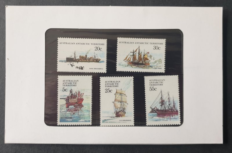 Australian Antarctic Territory Selection Of Ships 1979 M/M