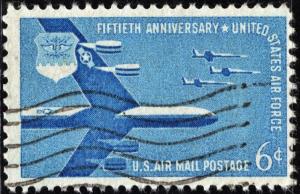 SC#C49 6¢ Air Force Anniversary (1957) Used